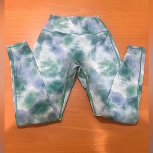 Buffbunny Green Print Swirl Legacy Leggings